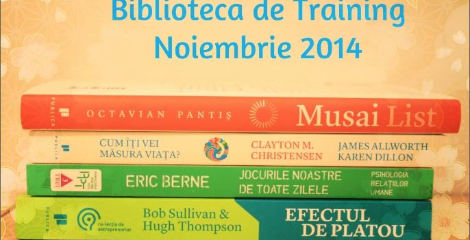 Biblioteca de Training în noiembrie 2014