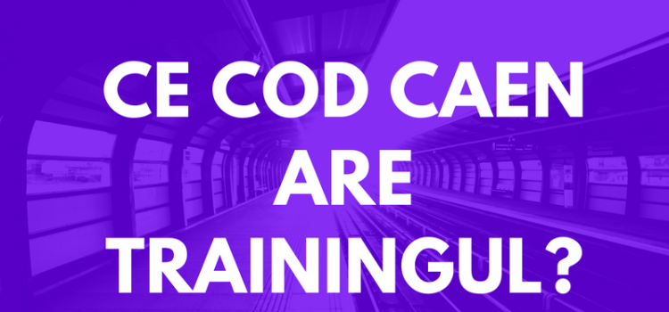 Ce cod CAEN are trainingul?